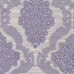6798513 ADANA THISTLE Floral Damask Upholstery And Drapery Fabric