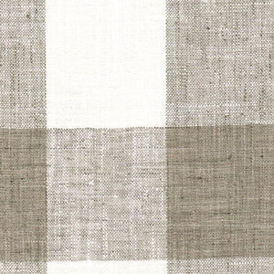 P Kaufmann CHECK PLEASE 922 ZINC Buffalo Check Upholstery And Drapery Fabric