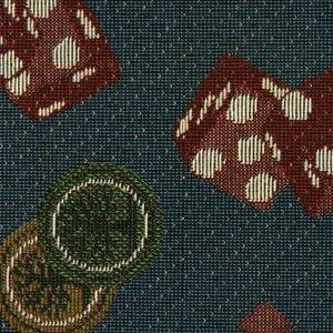 691812 BLUE CHIP Tapestry Upholstery Fabric