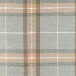 6950415 HARRISON D3186 LINEN Plaid Upholstery And Drapery Fabric