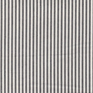 Waverly CLASSIC TICKING BLACK RB 652227 Ticking Stripe Upholstery And Drapery Fabric