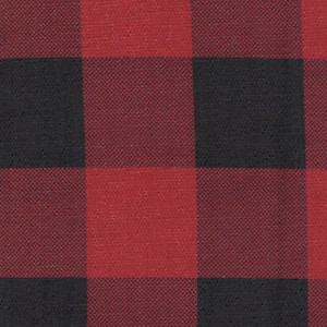 NEAT BUFFALO CLOTHPIGMENT PRINT【44】 WYOMING BLACK/WHITE Buffalo Check Linen Blend Upholstery And