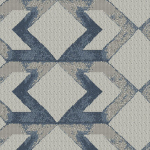 Outdura 11206 SAXON NAVY Lattice Indoor Outdoor Upholstery And Drapery Fabric