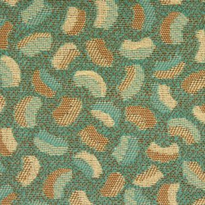 8380412 FREEMAN AQUA FIESTA Contemporary Crypton Commercial Upholstery Fabric