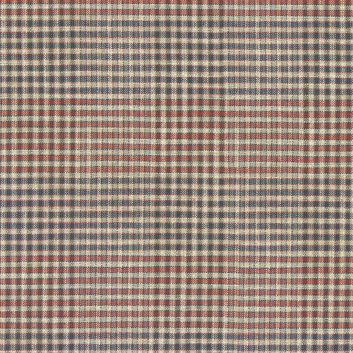 P/K Lifestyles BYRON PLAID AMERICANA 410201 Plaid Linen Blend Upholstery And Drapery Fabric