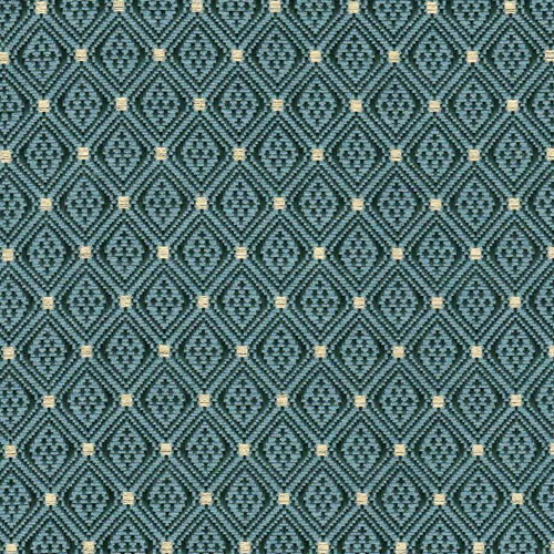 HARROGATE TEAL Diamond Crypton Nanotex Upholstery Fabric