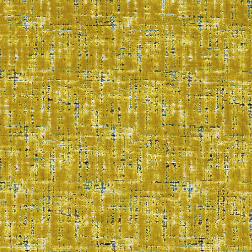 7030912 Covington MOONSTRUCK 89 SULFUR Solid Color Cotton Blend Velvet Upholstery Fabric