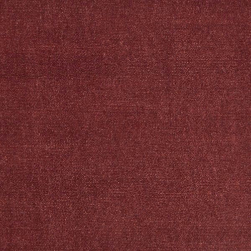 6429313 WILMINGTON CRANBERRY Solid Color Velvet Upholstery Fabric