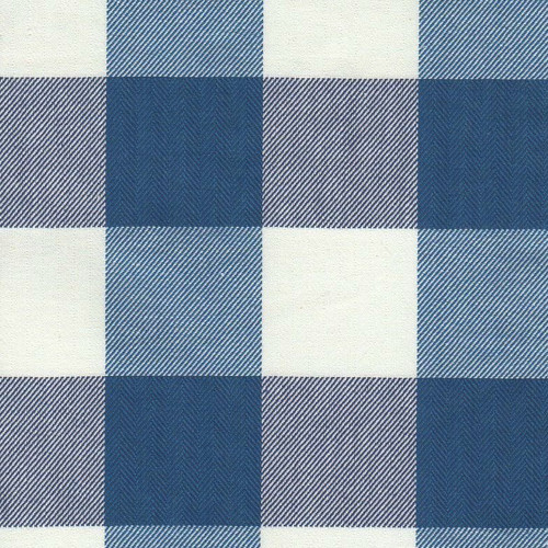 P Kaufmann FOXY PLAID 453 INK Buffalo Check Jacquard Upholstery And Drapery Fabric