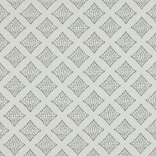 Magnolia Home Fashions ALDER LINEN Lattice Print Upholstery And Drapery Fabric