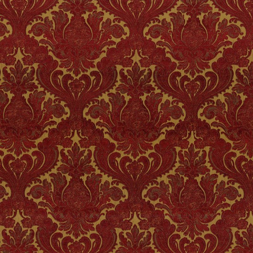 Covington BALENCIAGA 389 MOROCCAN RED Chenille Upholstery And Drapery Fabric