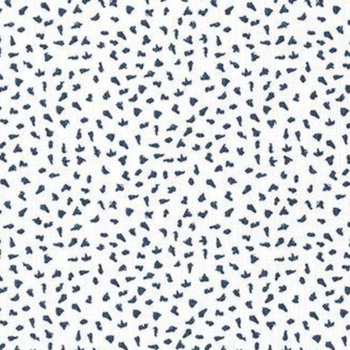 7070614 TRIUMPH ITALIAN DENIM Dot and Polka Dot Print Upholstery And Drapery Fabric