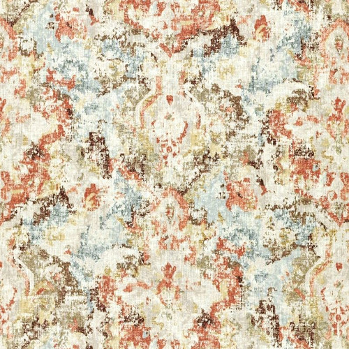 Covington TAKASHI 316 TERRACOTTA Contemporary Print Upholstery And Drapery Fabric