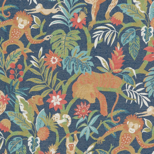Sunbelievable JUNGLE BOOGIE CABANA Tropical Indoor Outdoor Upholstery Fabric