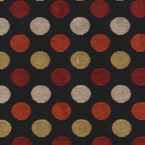 7054711 PERKINGS 36 55IN TREASURE Dot and Polka Dot Chenille Upholstery Fabric