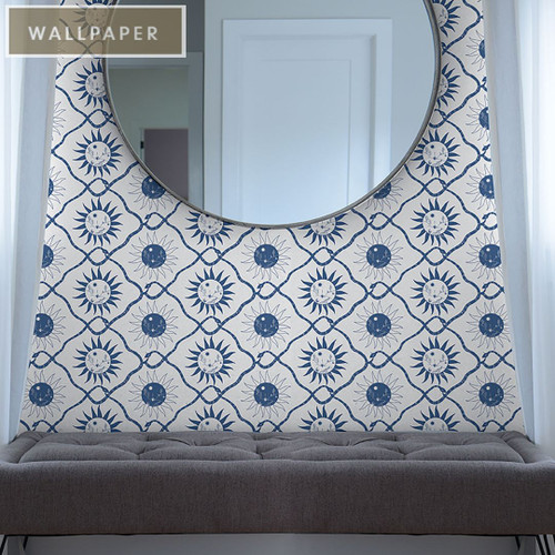 P/K Lifestyles SOL BALTIC BLUE 140073WR Peel and Stick Wallpaper