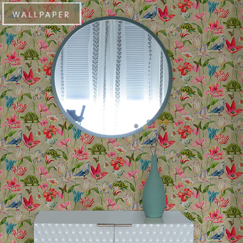 P/K Lifestyles ENCHANTED GARDEN PRIMAVERA 15011 Peel and Stick Wallpaper