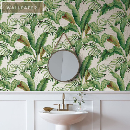 Tommy Bahama Home PALMIERS ALOE 802802WR Peel and Stick Wallpaper