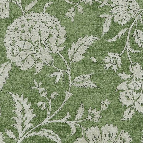 Magnolia Home Fashions BASANTI PINE Floral Print Upholstery And Drapery Fabric