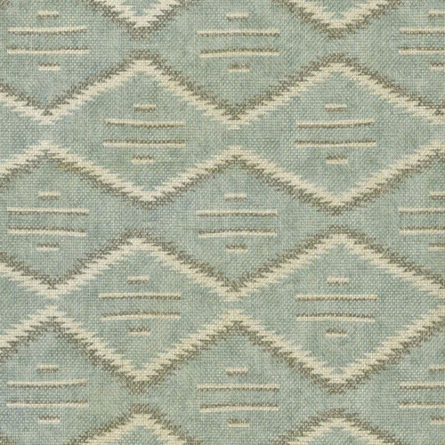 P/K Lifestyles MODERN HEIRLOOM SEAGLASS 411392 Southwestern Linen Blend Upholstery And Drapery Fabric