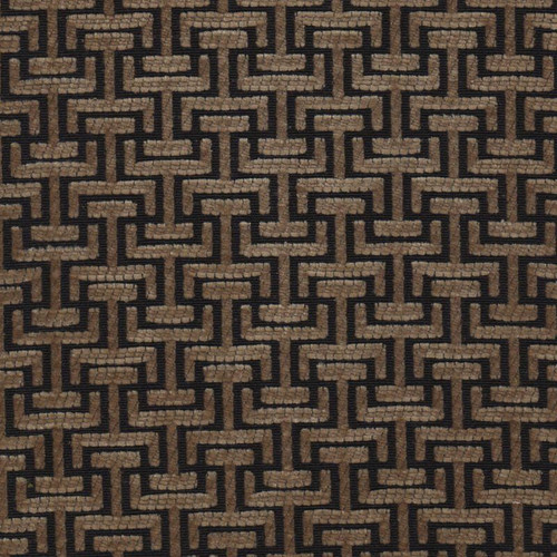 6779613 MCCARTHY COCOA RICH Lattice Jacquard Upholstery Fabric