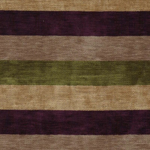 7101511 MURPHY JEWELS Stripe Chenille Upholstery Fabric