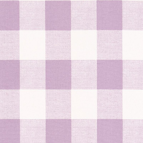 Premier Prints LANCE ORCHID Buffalo Check Print Upholstery And Drapery Fabric