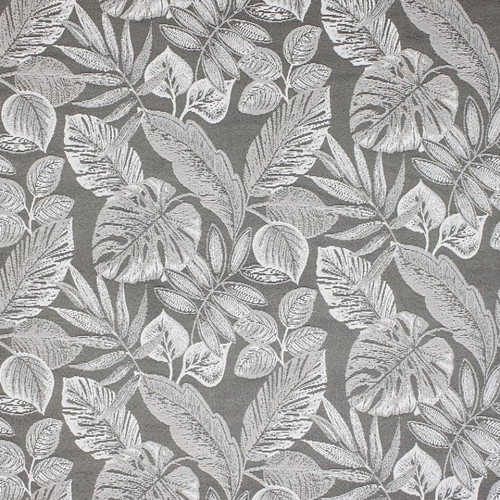 7127911 MYRA PEWTER Floral Indoor Outdoor Upholstery And Drapery Fabric