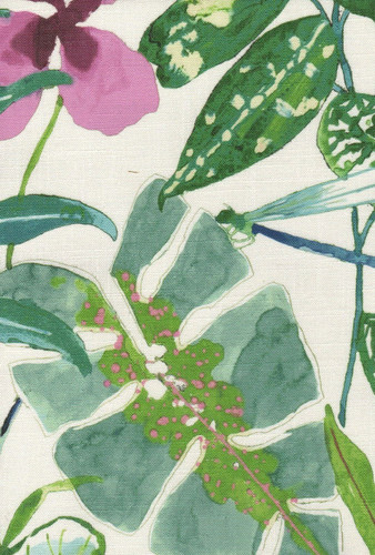 Swavelle Mill Creek 104 DEGREES MULTI Floral Print Upholstery And Drapery Fabric