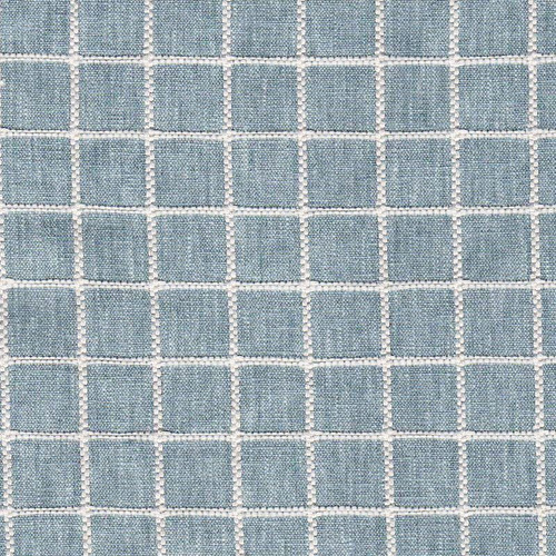 Swavelle Mill Creek NEWTON CHAMBRAY Check Linen Blend Upholstery And Drapery Fabric