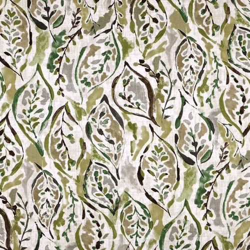Magnolia Home Fashions TALLEY BAMBOO Floral Print Upholstery And Drapery Fabric
