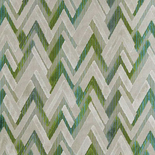 7145513 STOWE SEAGLASS Contemporary Velvet Upholstery Fabric