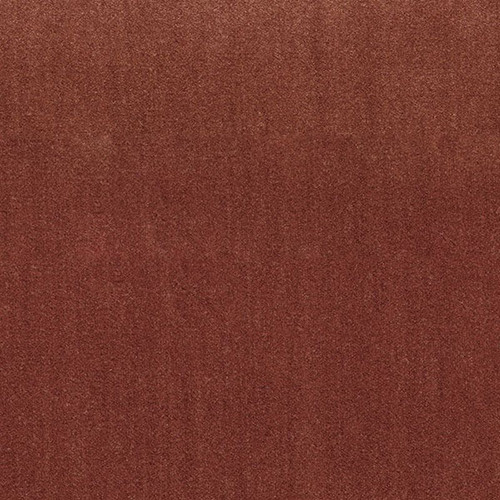 7146321 ENDURANCE RUSSET Solid Color Velvet Upholstery Fabric