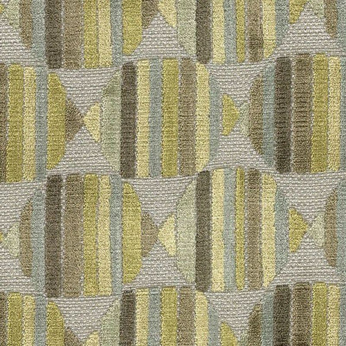 7149613 GORDA SPRING Geometric Velvet Upholstery Fabric