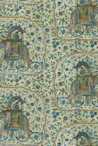 P/K Lifestyles TUSK PORCELAIN 570091 Linen Blend Upholstery And Drapery Fabric