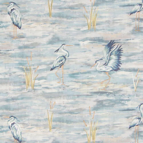 Swavelle Mill Creek IT GIRL OCEAN Embroidered Drapery Fabric