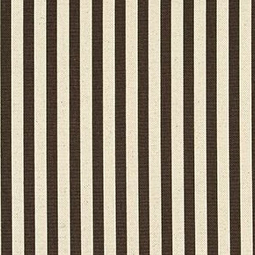 7170911 ELMORE CHESTNUT Stripe Linen Blend Upholstery And Drapery Fabric