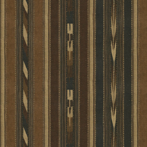 P/K Lifestyles ASPEN TRAIL DEERSKIN 471511 Stripe Print Upholstery And Drapery Fabric