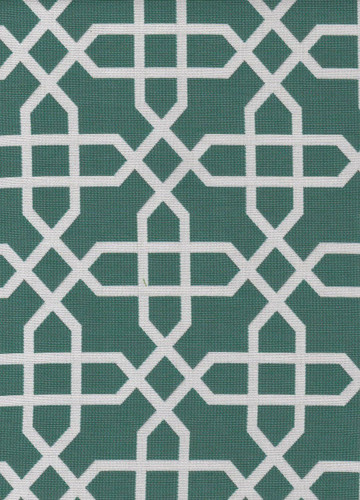 Sunbrella 145098-0000 BEVEL LAGOON Lattice Indoor Outdoor Upholstery Fabric