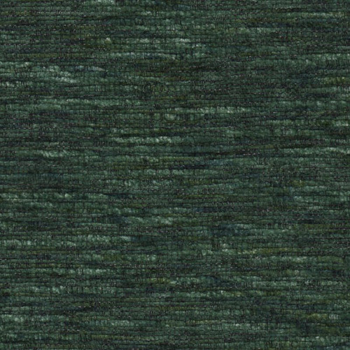 7179212 BLOSSOMS DARK GREEN Solid Color Chenille Upholstery Fabric