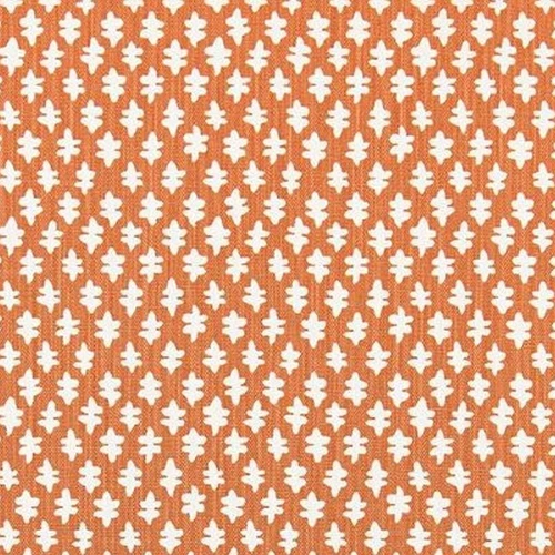7185713 SETH SUNRISE ORANGE Linen Blend Upholstery And Drapery Fabric