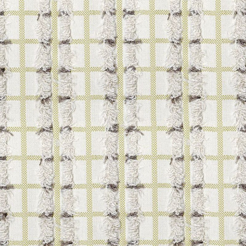 7185111 LASH CELERY Check Upholstery Fabric