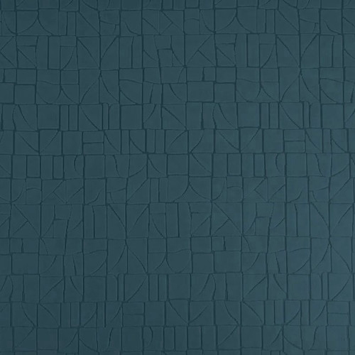 7189716 DANZ TEAL Geometric Velvet Upholstery Fabric