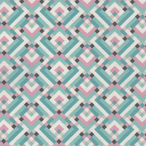 7184112 DIMON ROSE/SPA Diamond Print Upholstery And Drapery Fabric