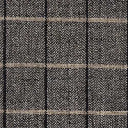 7126614 PRESTON ONYX Plaid Upholstery Fabric