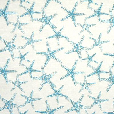 6184511 SANTEE COASTAL BLUE Tropical Print Upholstery And Drapery Fabric