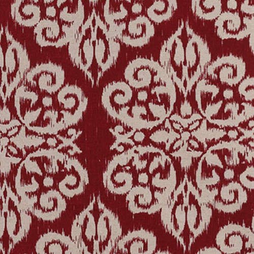 Lacefield Designs SPICER SANGRIA Ikat Print Upholstery And Drapery Fabric