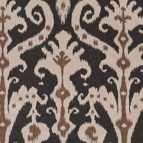 Lacefield Designs CASBAH MINK Ikat Print Upholstery And Drapery Fabric