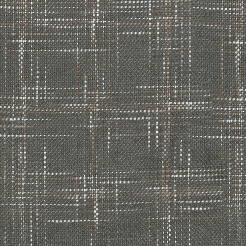 P/K Lifestyles HAMPTON PLAID FOSSIL 408203 Plaid Chenille Upholstery And Drapery Fabric
