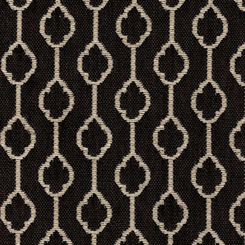 6434814 ARTHUR CHARCOAL Lattice Jacquard Upholstery And Drapery Fabric